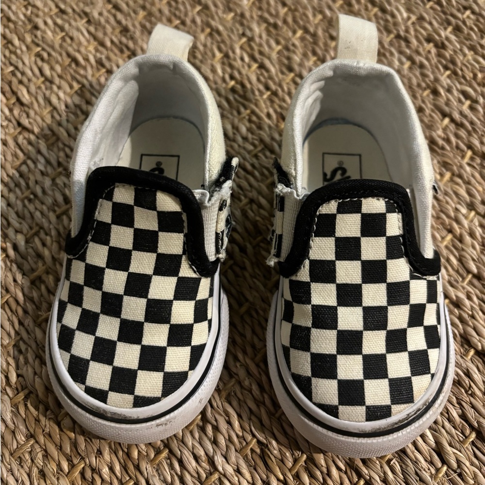 Toddler Slip-On V Checkerboard Shoe